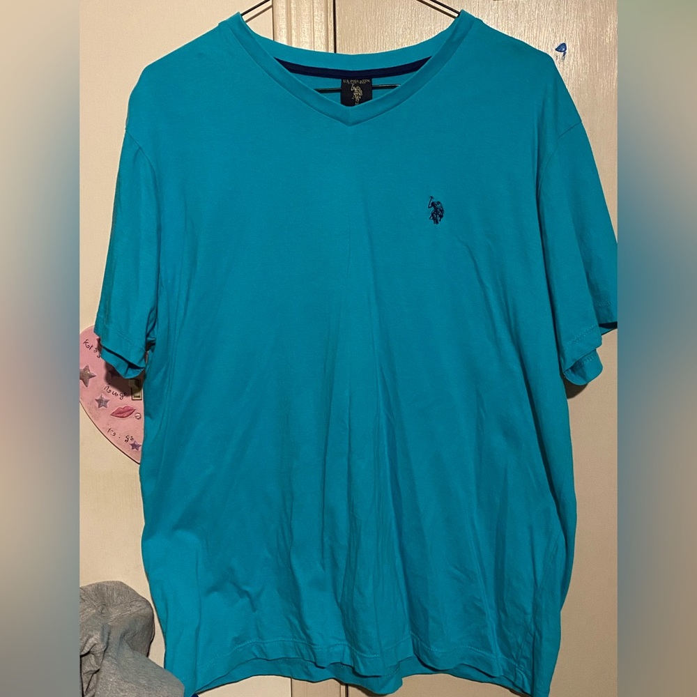 U.S. Polo Assn. shirt blue size medium